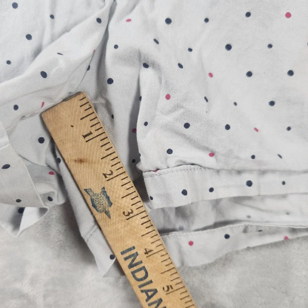 Columbia polka dot‎ grey blue shorts size 12 4L